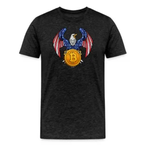 Bitcoin Patriot Bald Eagle T-Shirt